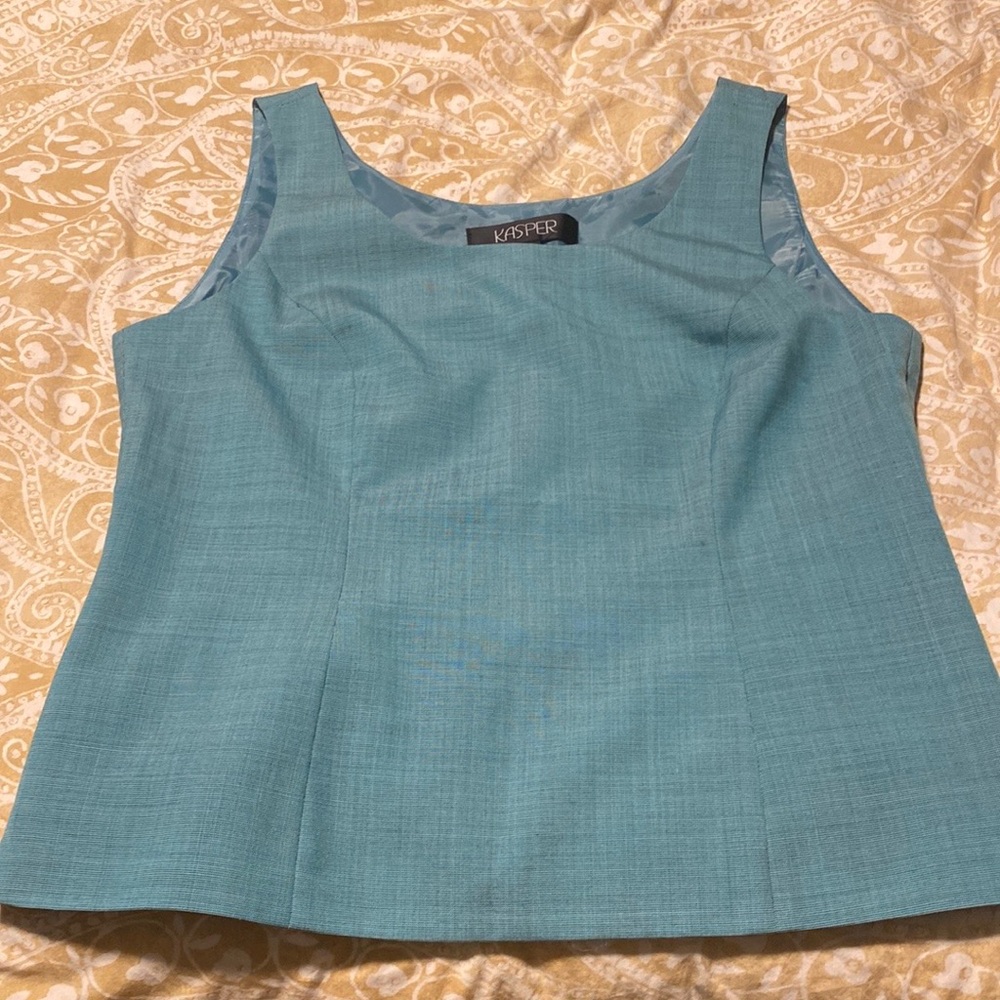Kasper Dress Sleeveless Shirt